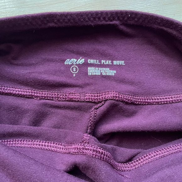 2/$30 - Aerie Plum/Purple Leggings - Size Small - Picture 3 of 3